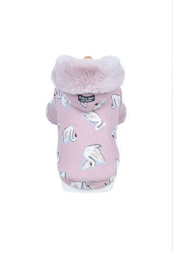 Демисезонный лебедь с капюшоном, хлопковая куртка, 2018