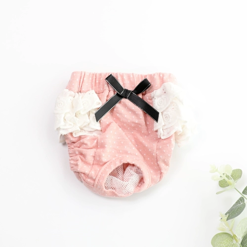 Aimeng Ambaby Pet Физиологические штаны круглый точка, кружевные штаны Физиологические штаны, штаны для безопасности собак 1HXF198/5