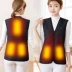 MiG House thông minh nhiệt điện vest usb sạc vest để giữ ấm quần áo lạnh sưởi ấm quần áo sưởi ấm vest - Áo thể thao