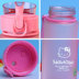 Hello Kitty Cup Summer Portable Children Cup Cup Leakproof Nữ sinh viên Ấm đun nước Hello Kitty Cup - Tách ly nhựa uống nước Tách