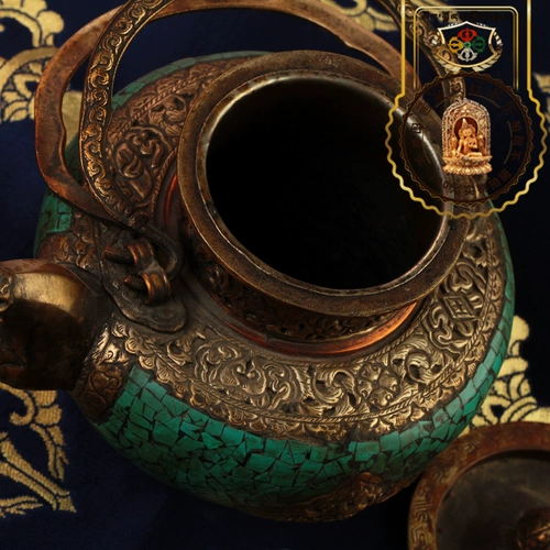 Тибетская красная тибетская традиционная зеленая сосна