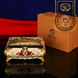 Красная тибетская тибетская экзотическая чистая медная рельефная поталовый дворец модный специальный заправка