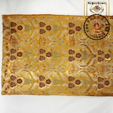 Тибетский трехмерный удар Трехмерный золотисто -желтый желтый чудесный лотос феникс