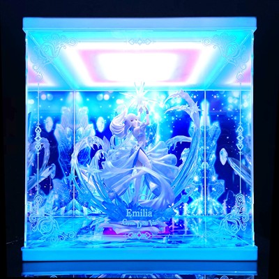 taobao agent [Can't move] Re0 has started from scratch Emilia Crystal Dress Ver hand -made display box