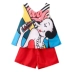 Quần áo trẻ em nữ hè 2018 mới phù hợp với thời trang nước ngoài quần áo trẻ em hai mảnh thủy triều quần lót trẻ em Phù hợp với trẻ em