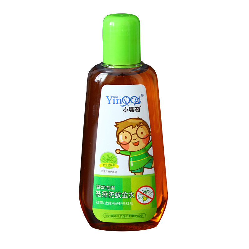 朵朵贝儿宝宝植物汉方金水婴儿痱子水儿童止痒花露水驱防蚊虫草本