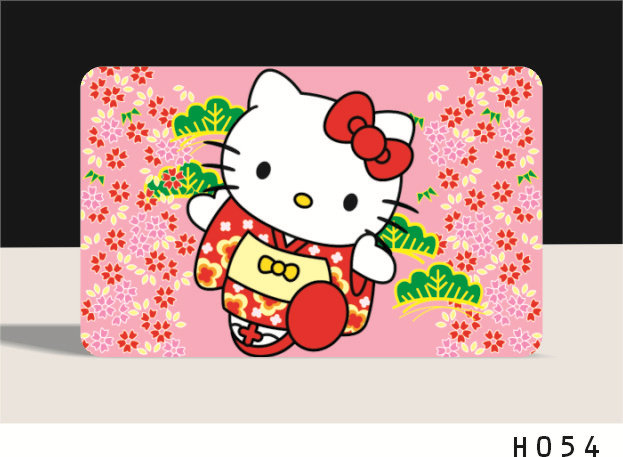 hello kitty 卡贴 可爱 卡通 凯蒂猫贴纸 银行公交卡贴纸