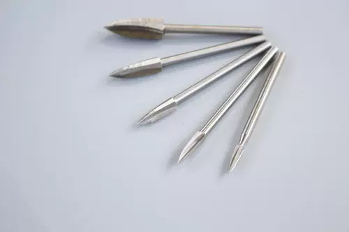 Ручка 3 мм Трехно -краю с заостренным ножом в деревянную резьбу для резьбы корень для эмбрионального освещения.