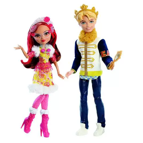 Покупка американской подлинной EVER AFTER HIGH Monster High School Rose Rose Prince Double Barbie