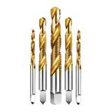 Si -Square Hande Dranker Drilling Campind Compound Tap Attack Touck Drill Bitter Spiral Machine с нажатием M3M4M5M6M8M10