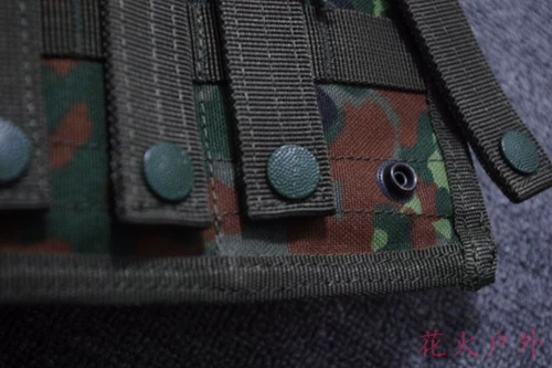 Немецкая камуфляж Тройная сумка Несерман Британская версия 1000D Нейлоновая ткань водонепроницаемое покрытие