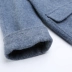 Áo khoác len nữ mùa thu đông phiên bản Hàn Quốc 2019 khí chất mới quý cô retro dài len giản dị - Áo Hàn Quốc