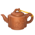 Ấm trà gói dây màu tím cát nồi bìa dây bìa đệm cao cấp bộ trà phụ kiện trà lễ với nắp trà cup Trà sứ