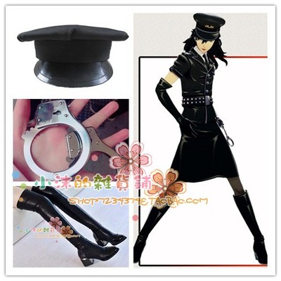 taobao agent Goddess Dance Dance Xingye Lord Lai Qixiao/Raindown Lotus COS Shoes Boots Hat Handcuffed props