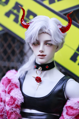 taobao agent BJD ID75 baby uses black velvet collar neck ring clavicle chain necklace jewelry SOOM accessories 3 points uncle