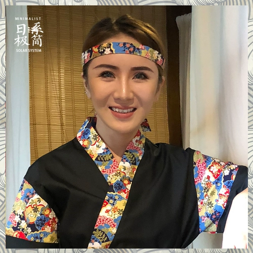 Повязка на голову в японском стиле, красочная повязка на голову для ресторана, суши-магазина, шеф-повара, официанта, красочная повязка на голову из хлопкового материала