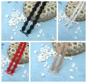 [Ren Handmade Museum] Stretch Cloth Festival Hollow Invisible Đồ lót Bra Dây đeo một cổ áo Thay thế dây đeo vai