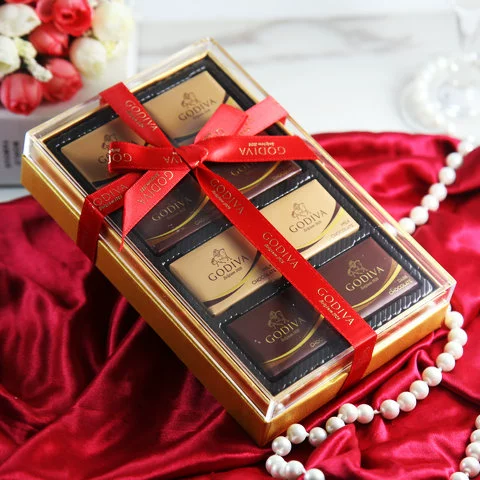 GODIVA/歌帝梵 Шоколадные таблетки оснащены 2 капсулами, 4 капсулами, 8 кусочками свадебных продуктов конфет, свадебным подарком