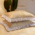 Băng lụa mat giường bìa ba bộ 1.8 tờ có thể được rửa thảm 1.5 mùa hè điều hòa không khí giường mềm váy Váy Petti