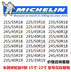 Lốp Michelin chính hãng 205 55R16 215 225 235 245 45 50 55R17 18 19 lốp xe ô tô giá Lốp xe