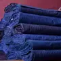 Thượng hải cũ vải thô tay dệt vải vải vải cũ handmade TỰ LÀM bàn trà gai thêu bông vải dày vải cotton họa tiết