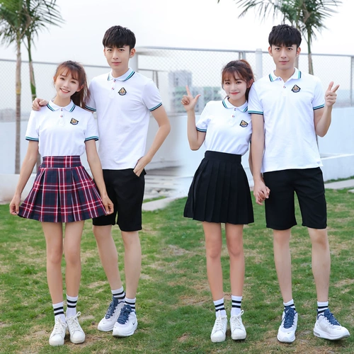 Летний комплект для школьников, футболка, спортивная форма