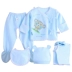 Bông bé quần áo mùa hè trẻ sơ sinh hộp quà tặng 0-3 tháng 5 bộ mùa xuân và mùa thu bé sơ sinh nguồn cung cấp