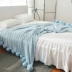 ins Sphere len đan giải trí chăn mền chân giường để có một giấc ngủ ngắn chăn mền khăn mền trải giường màu hồng đỏ triều Mạng - Ném / Chăn chăn nhung tuyết muji Ném / Chăn