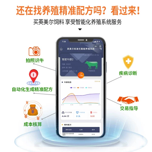 Британская и американская говядина с говядиной полной кормки Siemens Специальная премикс Адаптативные Аддитивные Производители Прямые продажи экспресс