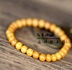 Đài Loan Nhập khẩu 100% nguyên chất đá cam tự nhiên Vòng đeo tay Đá Viên Amulet Bracelet Nữ 6 mm Đá cam - Vòng đeo tay Clasp ngọc hồng lựu Vòng đeo tay Clasp