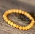 Đài Loan Nhập khẩu 100% nguyên chất đá cam tự nhiên Vòng đeo tay Đá Viên Amulet Bracelet Nữ 6 mm Đá cam - Vòng đeo tay Clasp