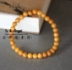 Đài Loan Nhập khẩu 100% nguyên chất đá cam tự nhiên Vòng đeo tay Đá Viên Amulet Bracelet Nữ 6 mm Đá cam - Vòng đeo tay Clasp