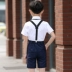 Trường tiểu học hoa cô gái ăn mặc cậu bé máy chủ trang phục bộ ngắn- tay trẻ em của Anh yếm trẻ em trang phục của trẻ em