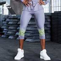 Баскетбольный комбинезон для спортзала, штаны, спортивные леггинсы для тренировок, для бега, в обтяжку