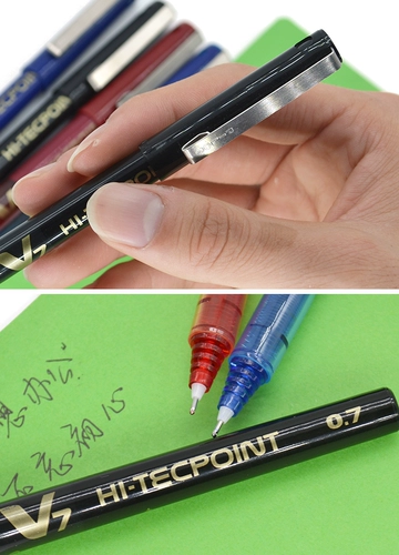 Подлинные японские PAYO V7 HI-TECPOINT BX-V7 Нейтральные ручки 0,7 мм гладкие
