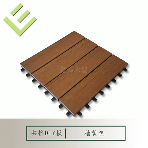 PE Co -Squeezed Деревянная пластиковая сауна тарелка на открытая ванная вилла анти -коррозионная водонепроницаем