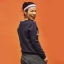 Xiaoxi nhà GYMNA mùa xuân tập thể dục quần áo thể thao áo len nữ bộ nhỏ chữ lỏng áo sơ mi thể thao giản dị dài - Thể thao lông cừu / jumper Thể thao lông cừu / jumper