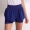 Xiaoxi nhà thể thao quần short lỏng nữ chống mục tiêu eo cao tập thể dục kích thước lớn chạy ba quần giả hai mảnh quần hông - Quần thể thao quần the thao adidas nữ