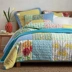 Chăn bông Mỹ được làm bằng tay bởi ba bộ chăn ga gối đệm mùa thu và mùa đông ga trải giường Trải giường