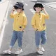 110-160 quần áo trẻ em phù hợp với mùa xuân 2020 Trẻ em trung niên mới trẻ em phong cách nước ngoài mùa thu Bộ đồ hai mảnh Hàn Quốc - Phù hợp với trẻ em