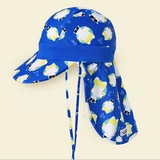 Пляжная детская солнцезащитная шляпа для плавания для мальчиков, кепка, солнцезащитный крем, плавательная шапочка, защита от солнца, УФ-защита