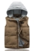 Mùa thu và mùa đông xuống cotton vest cộng với phân bón XL của nam giới thêm lớn không tay vest cotton vest dày ấm áo khoác Áo vest cotton