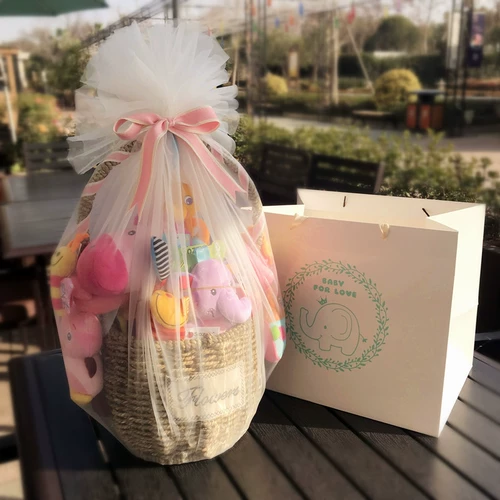 Игрушка для новорожденных для младенца, подарочная коробка, комплект, детский набор подходит для мужчин и женщин, подарок на день рождения
