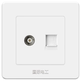 [TV Computer] Международный электрик 86 настенный переключатель разъема рассеяния