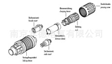 Халли Галли 德国 宾德连接器 binder 微型连接器430系列