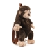 DIVAKIDS búp bê sang trọng khỉ nhỏ đeo vai ba lô dễ thương túi dễ thương túi đồ chơi động vật ba lô - Ba lô balo da nam Ba lô