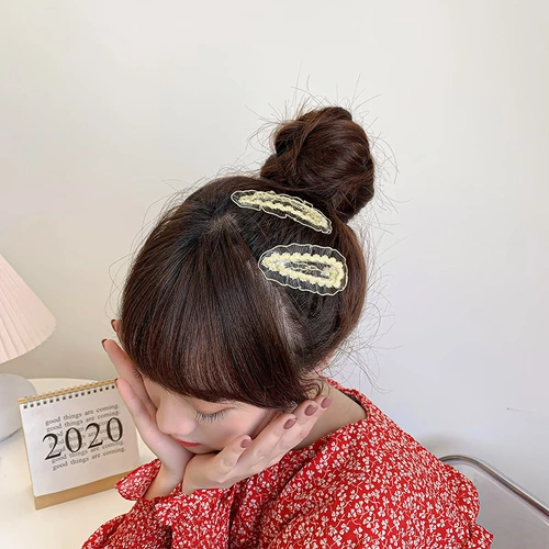 Универсальная волнистая ретро челка, заколка для волос, шпильки для волос, аксессуар для волос, французский стиль