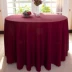 Khăn trải bàn khách sạn tùy chỉnh khăn trải bàn tròn khăn trải bàn màu trắng rắn khăn trải bàn màu đỏ khách sạn bàn cà phê bàn ​​ăn vải hình chữ nhật Khăn trải bàn