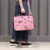 Túi xách du lịch khoảng cách ngắn nữ công suất lớn Phiên bản Hàn Quốc của phim hoạt hình có thể được đặt lan can hành lý túi du lịch túi lưu trữ hành lý Túi du lịch