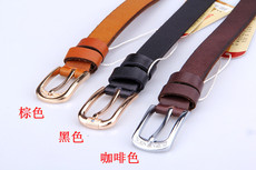 Ремень 腰带女士真皮时尚修身细皮带女款纯层牛皮韩版女式窄裤带 百搭